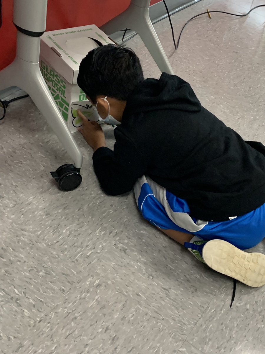 We got VERY serious about camouflaging our butterflies into the classroom today. Don’t want the predator to catch you!