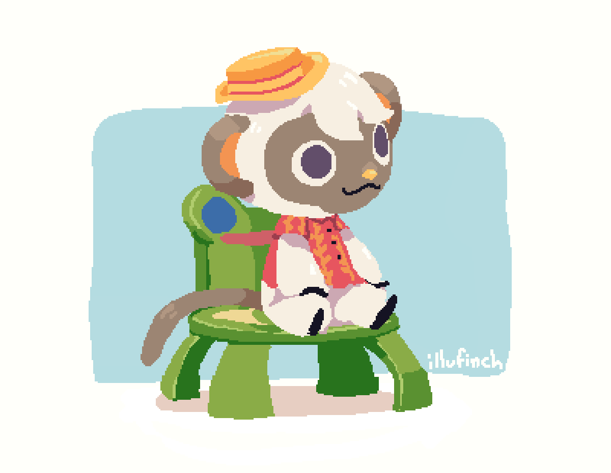 illufinch's tweet photo. animal crossing really delivered. a little mans https://t.co/V49AVxcAHF