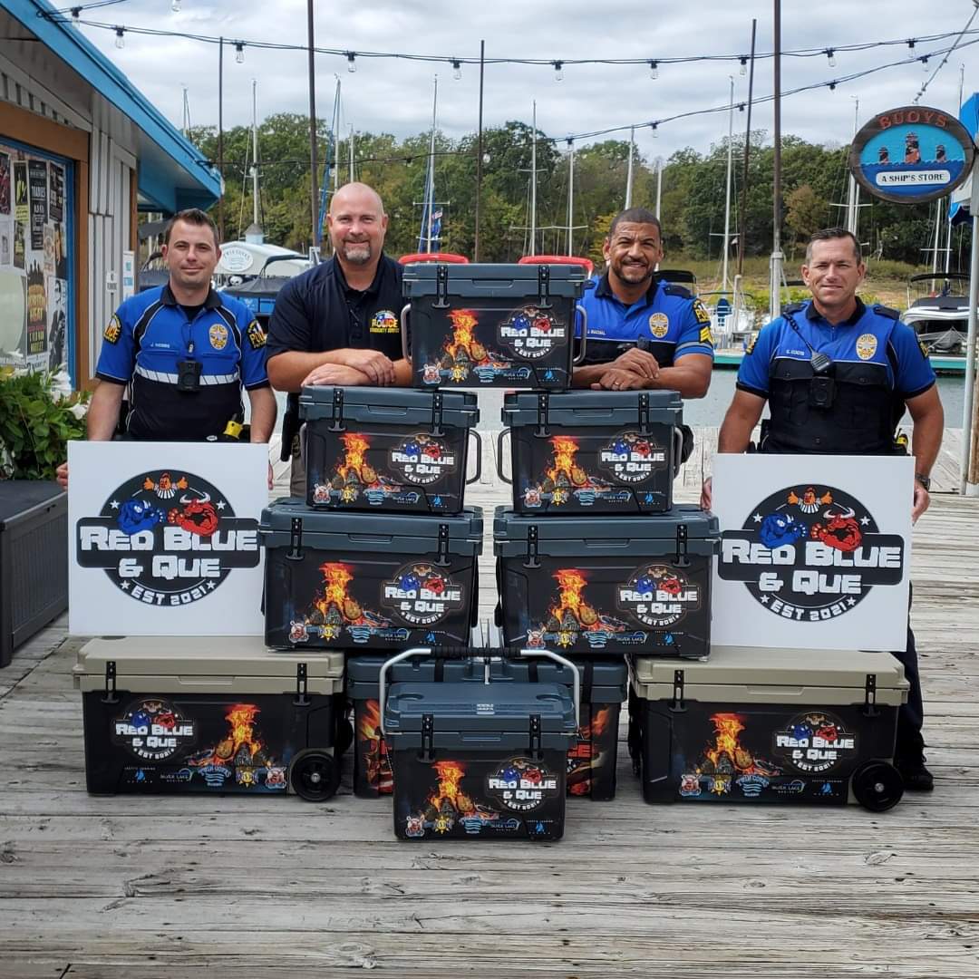 FlowerMoundPD's tweet photo. The prizes are in for Red Blue &amp; Que!

Come join tomorrow at Twin Coves Marina 10am for our Special Olympics Torch Walk! @McKamyMS band will kick off our walk as we take a stroll through Murrell Park! Visit https://t.co/yDuR6wc4jb.

All proceeds benefit Special Olympics Texas! https://t.co/8YfamLhTK9