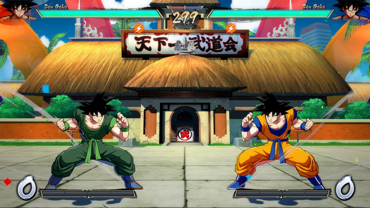 VhalarMorgalis's tweet photo. Last update for tonight for #BaseGoku for #DragonBallFighterZ. To change a bit :). https://t.co/J2kEU5psZm