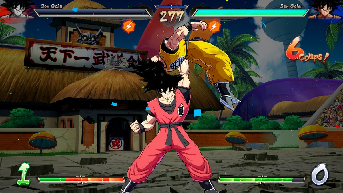 VhalarMorgalis's tweet photo. Last update for tonight for #BaseGoku for #DragonBallFighterZ. To change a bit :). https://t.co/J2kEU5psZm
