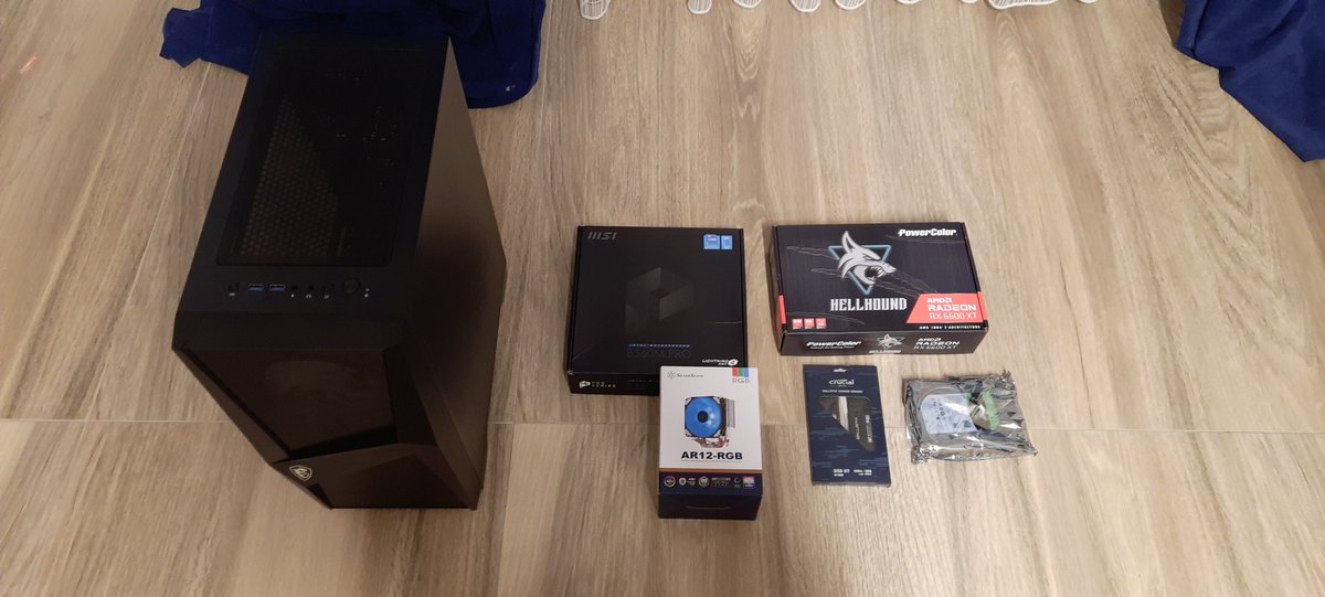Studio46Games's tweet image. New Pc build coming up soon! I still havent got all of the stuff but i hope it would work!