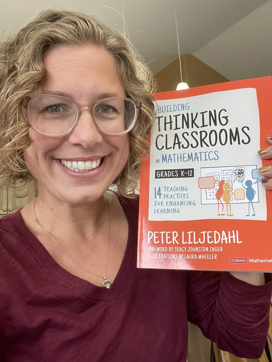 Thanks again to <a href="/MakeMathMoments/">Make Math Moments</a> <a href="/MathletePearce/">Kyle Pearce</a> and <a href="/MrOrr_geek/">Jon Orr</a> for the great giveaway!  I have received my prize today! I can’t wait to dive in tonight #buildingthinkingclassrooms <a href="/pgliljedahl/">Peter Liljedahl</a> #iteachmath #lifelonglearning 📖