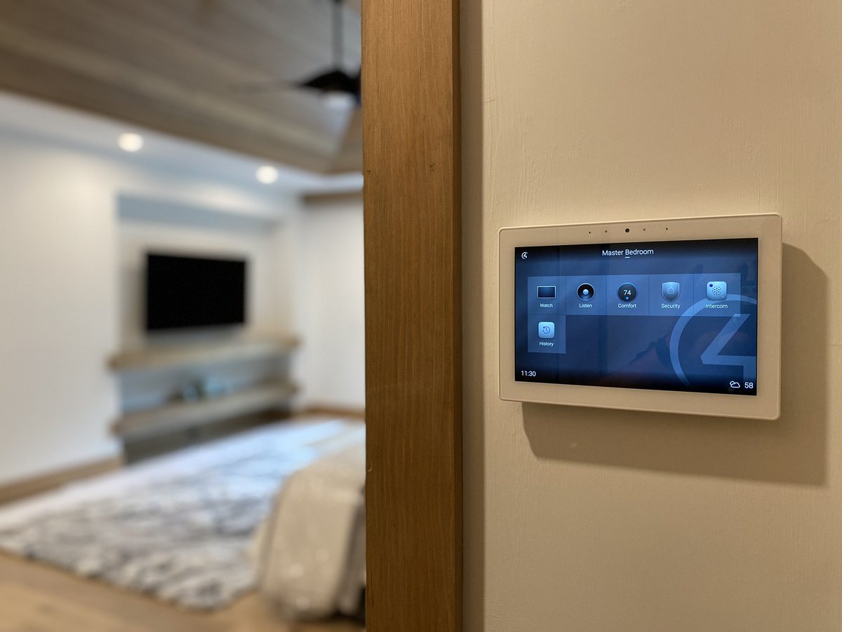 Complete control with <a href="/Control4/">Control4</a> in you Master for those times you just need to get away!