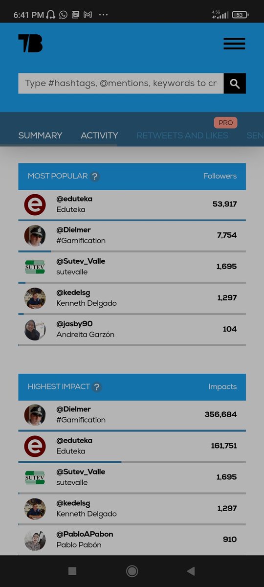 jasby90's tweet photo. Seguimos explorando en #TweetBinder en el #EventoEduteka @Dielmer @PDielmer @eduteka @EventoEduteka https://t.co/xFWdVXkPZR