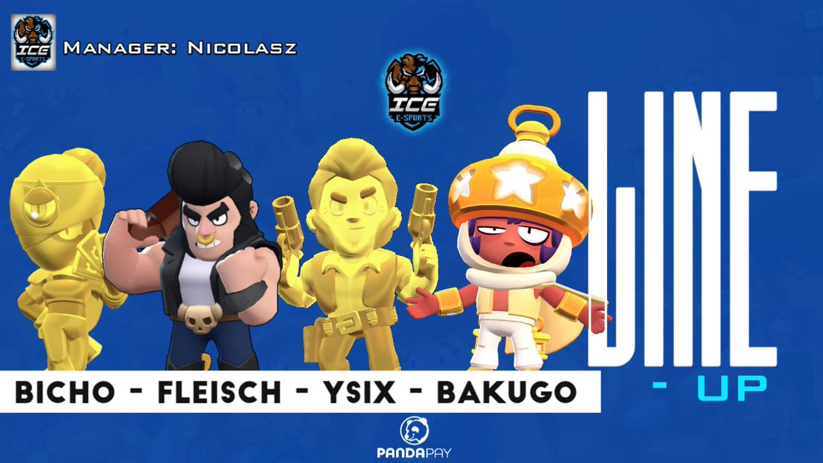 💙Bem vindos lendas !

Jogadores💙
@Sixshi_Bs 
@Bicho_Golfinho 
@BaKuGo_Bs 
@Fleischmann_ 

Nossa line 🆙 Familia vai da Muito trabalho em essa line 💙mais e isso goice vamos pra cima