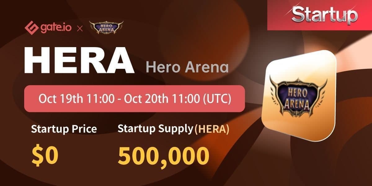 🚀 Airdrop: HERO ARENA
💰 Value: 20 HERA ( Random 2000 Winner )
👥 Referral: 10,000 HERA (~$1000) - TOP 100
📊 Listed Market: CMC
🏦 Distribution Date: End Nov
🤖 Complete data: t.me/HeroArenaAirdr…

#Airdrops #Airdrop  #BSC #HERA #heroarena #Round2