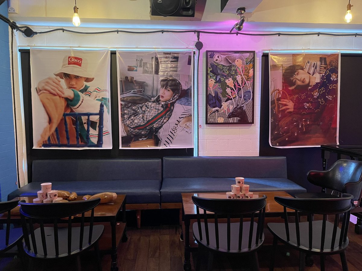 kjinjm_'s tweet photo. Finally made one of my fangirl dreams come true! Our restaurant turned into a KAI themed café.

I will do anything for you mwaaaa #KAI 😘

#KAIFE #KAIFEmnl https://t.co/4c0GXhpZV3