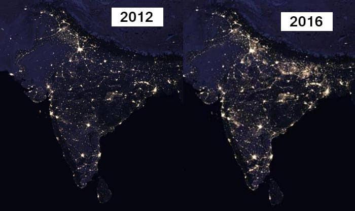 konstructivizm's tweet photo. Satellite image of India at night by NASA https://t.co/kccN9l7aLf