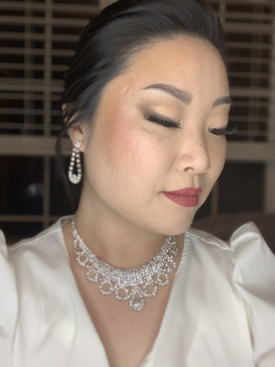 asianagrande1's tweet photo. Oh sure, I have nearly a year til my wedding but that doesn’t mean I can’t do trial runs …… for a year. #muaproblems https://t.co/Gr09zMLGRt