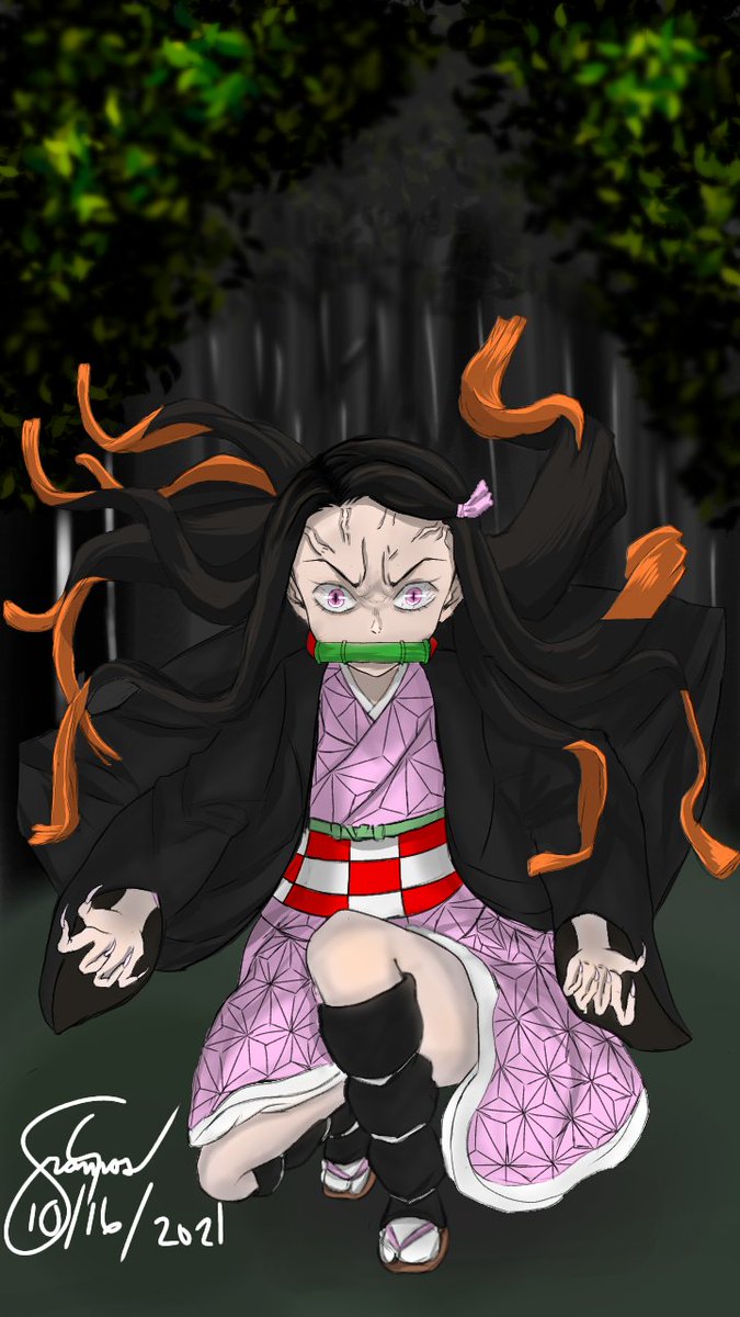 luv_eriii_'s tweet photo. Still having a hard time with the shading. Well, at least I tried... 
#DemonSlayer #Nezuko #kimetsunoyaiba #FANART #demonslayerfanart https://t.co/Y2iIn8nFZi