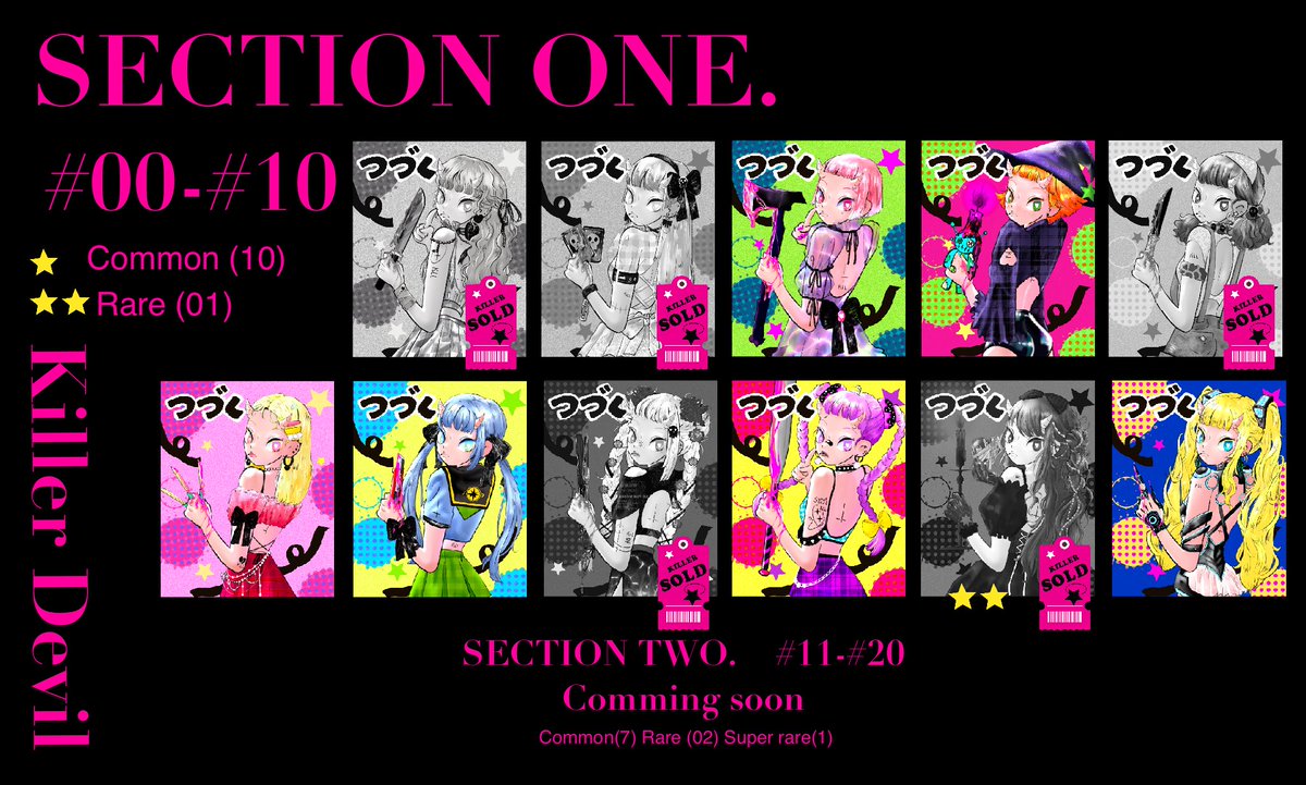 SECTION ONE KILLER DEVIL COLLECTION Be careful, fall in love and get stolen your heart.⚠️
🫀 opensea.io/collection/kil…
SECTION TWO  SOON : after the section one SOLD OUT
#NFTCommunity #nftcollector #NFT #nftopensea #NFTcollectibles
