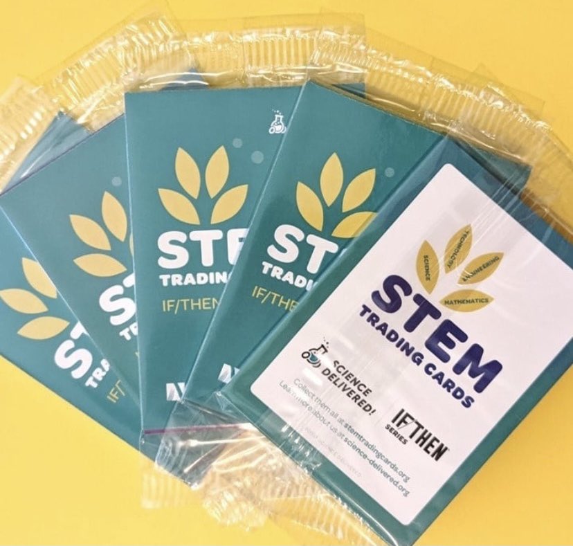 AishaKenya77's tweet photo. The cards are out!! Iโm a #STEMTradingCard STEMist featured in the IF/THEN Series!
Look Nyla got hers, get yours too! So happy to see Nyla holding my card being her role model, Representation Matters! @SciDelivered @IfThenSheCan https://t.co/KqQfgT14gv