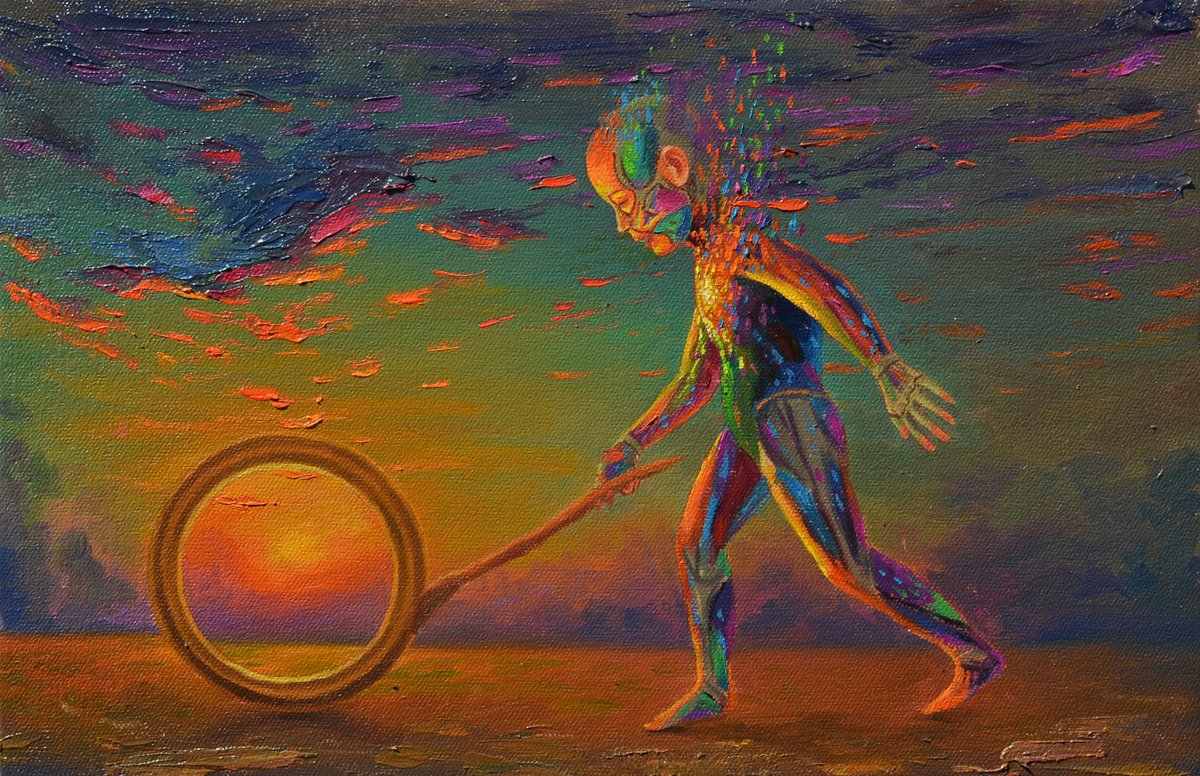 "Gulong" oil on canvas 15 X 10 inches 2020

#art #painting #visionaryart #folloback #experience #nft #nftart #nftcommunity