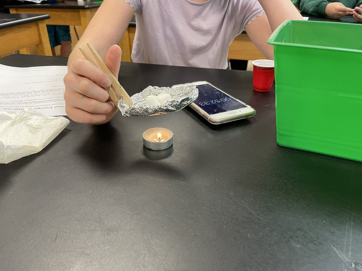 redchamp53's tweet photo. The kids had a great time reviewing matter, phase changes, and heat transfer today! https://t.co/T2FRIf4GJP