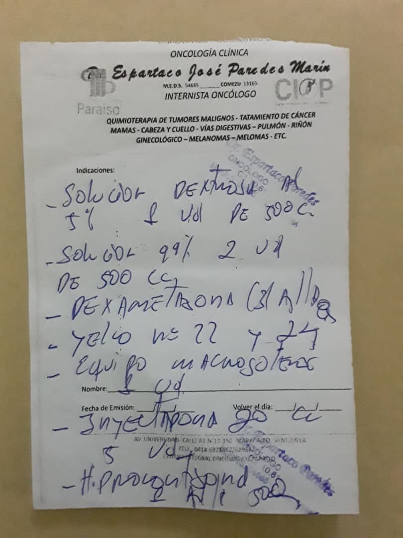 ExVirginn's tweet photo. Estimados, mi familia y yo los  necesitamos una vez más. Mi cuñada Elsida, en gran parte gracias a su apoyo, fue sometida a un procedimiento con los siguientes resultados, agradecemos de antemano cualquier apoyo, incluso compartir, Díos les bendiga https://t.co/fs410NLS90