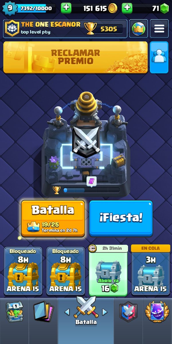 Algun clan que me reclute y tenga equipo competitivo