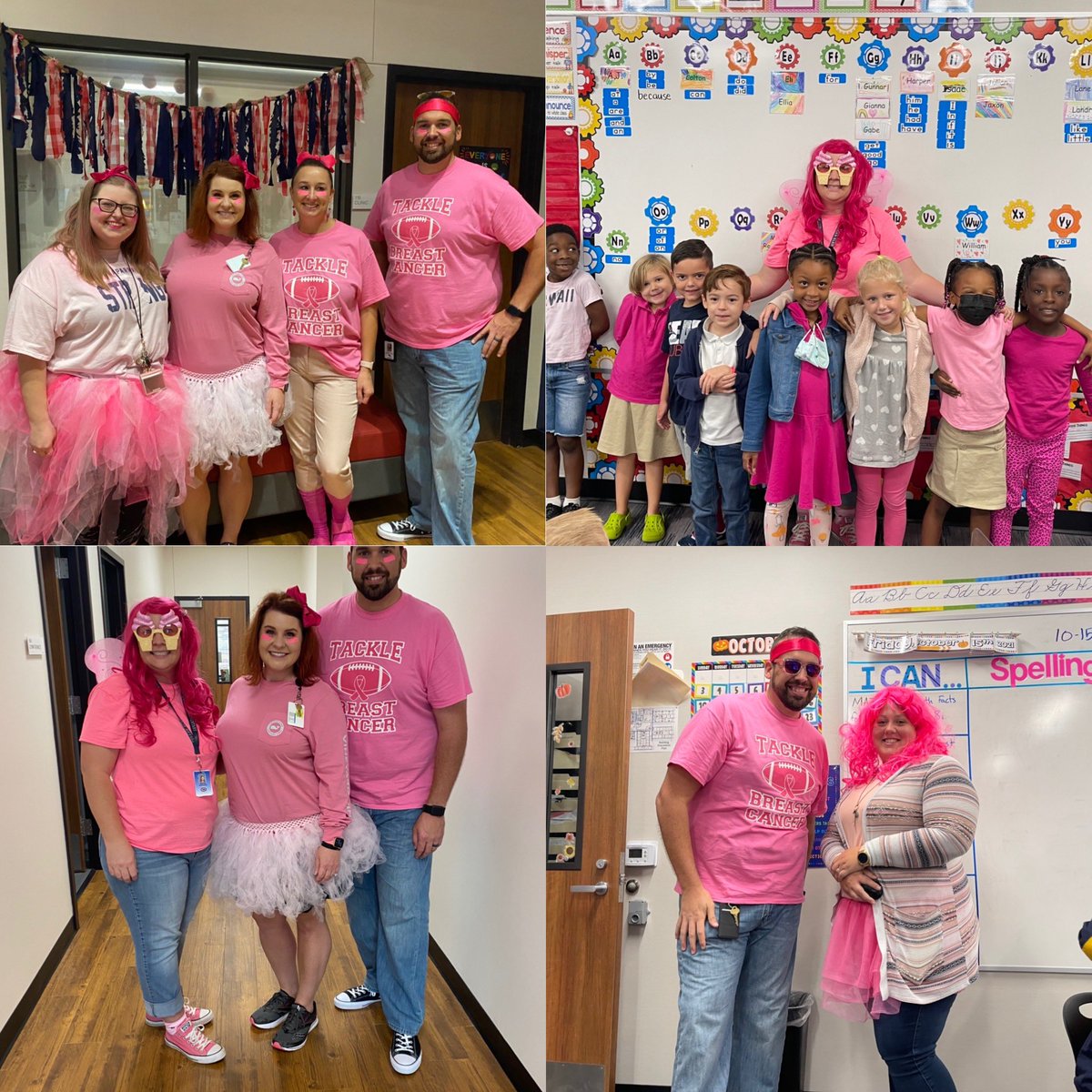 FES is PINKED OUT today in support of Breast Cancer Awareness and our <a href="/aubrey_ahs/">Aubrey High School</a> CHAPS! 💕💕💕💕 <a href="/aubreyisd/">Aubrey ISD</a>