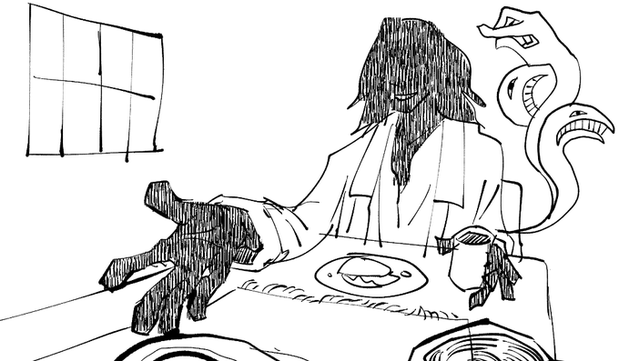 also im terrible and starts sketching on a new video idea thats a bit more stylized rather than.. work on the one ive already started working on LOOOOOOL 