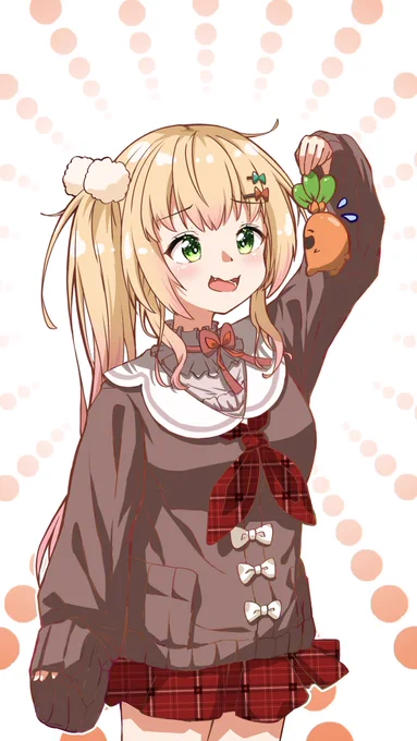新衣装の幼児感いいよね☺️
#ねねアルバム
#桃鈴ねね新衣装 