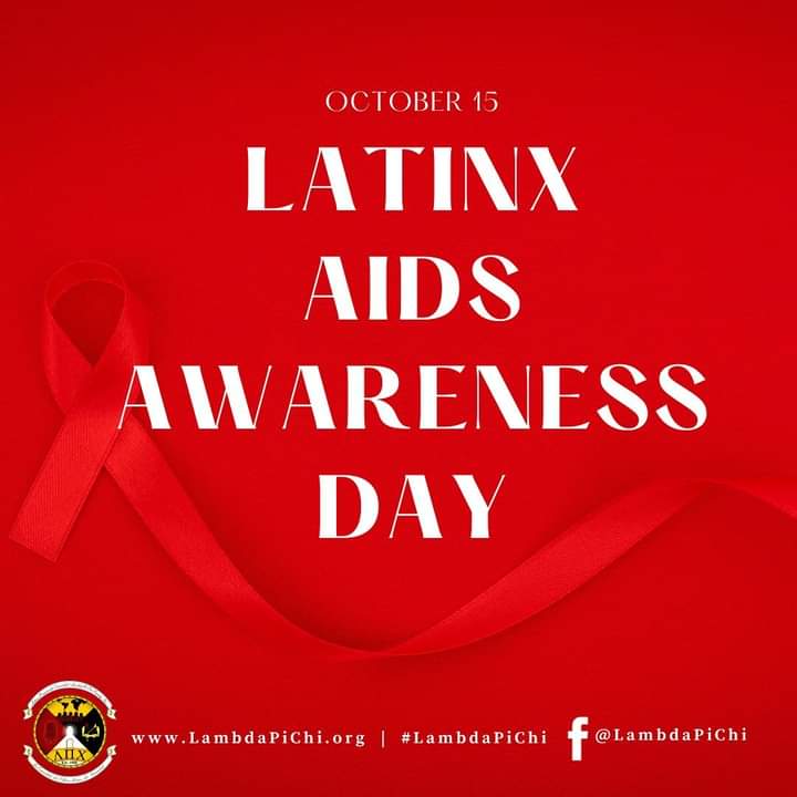 Omicron_LPC's tweet image. 𝗡𝗮𝘁𝗶𝗼𝗻𝗮𝗹 𝗟𝗮𝘁𝗶𝗻𝘅 𝗔𝗜𝗗𝗦 𝗔𝘄𝗮𝗿𝗲𝗻𝗲𝘀𝘀 𝗗𝗮𝘆 (NLAAD) raises awareness about the impact of HIV on the Latinx community in the United States.
.
.
#LambdaPiChi #LatinxAidsAwarenessDay
#StopHIVStigma #HIVAwareness #TestingTogether #GetTested