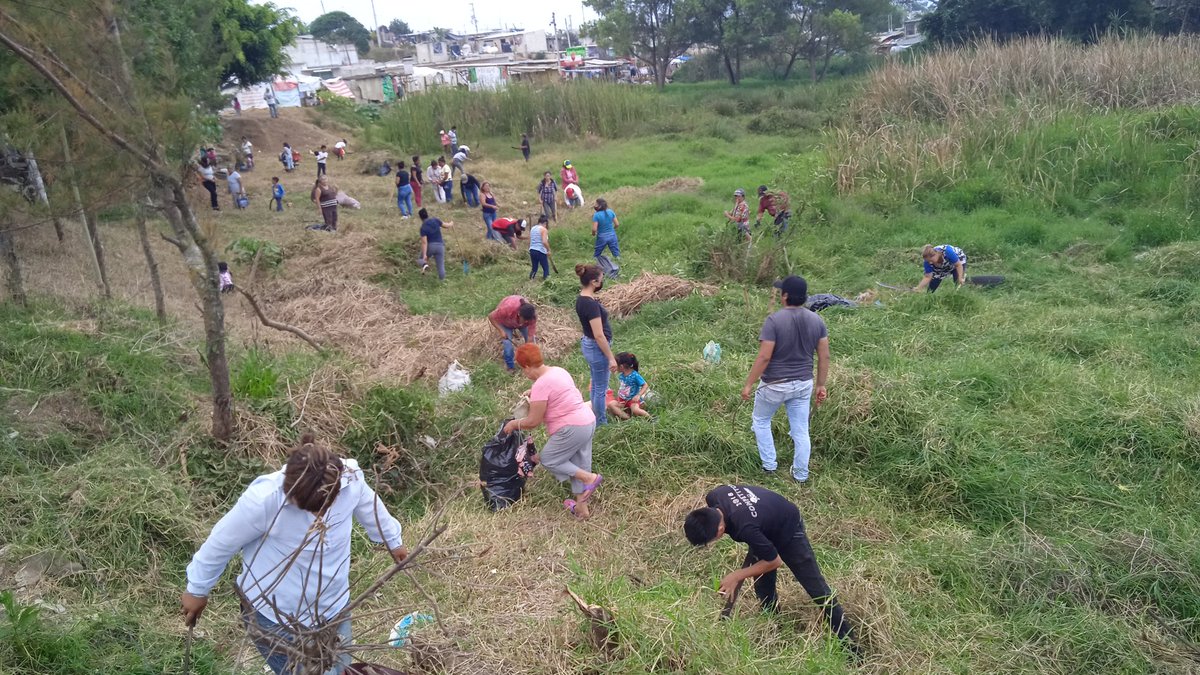 bebytosexii's tweet photo. Comerciantes antorchistas se organizan para mantener limpia la laguna de la zona Tronconal, ya que es una área Natural Protegida que por muchos años ha sido abandonada. La maleza a crecido, los fraccionamientos cercanos agarran de basurero esta área. https://t.co/iv0FVU0ur8
