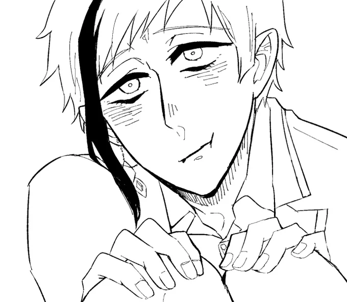 好きな顔を好きなだけ描いてて楽しい
フロの人格は崩壊してるけど 