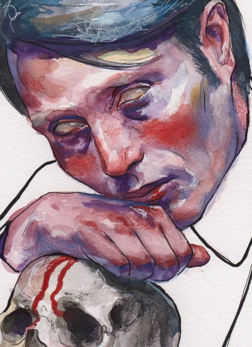 hannibal in watercolor