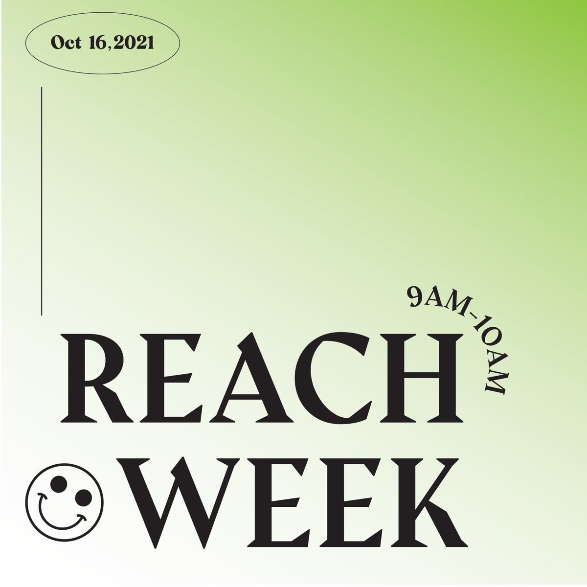 VisitTrueVine's tweet photo. Reach week is almost here! Join us tomorrow for outreach at the church from 9am-10am. Let’s start our weekend off serving the community with a big smile. See you then. :) https://t.co/HjlG8AWfS2