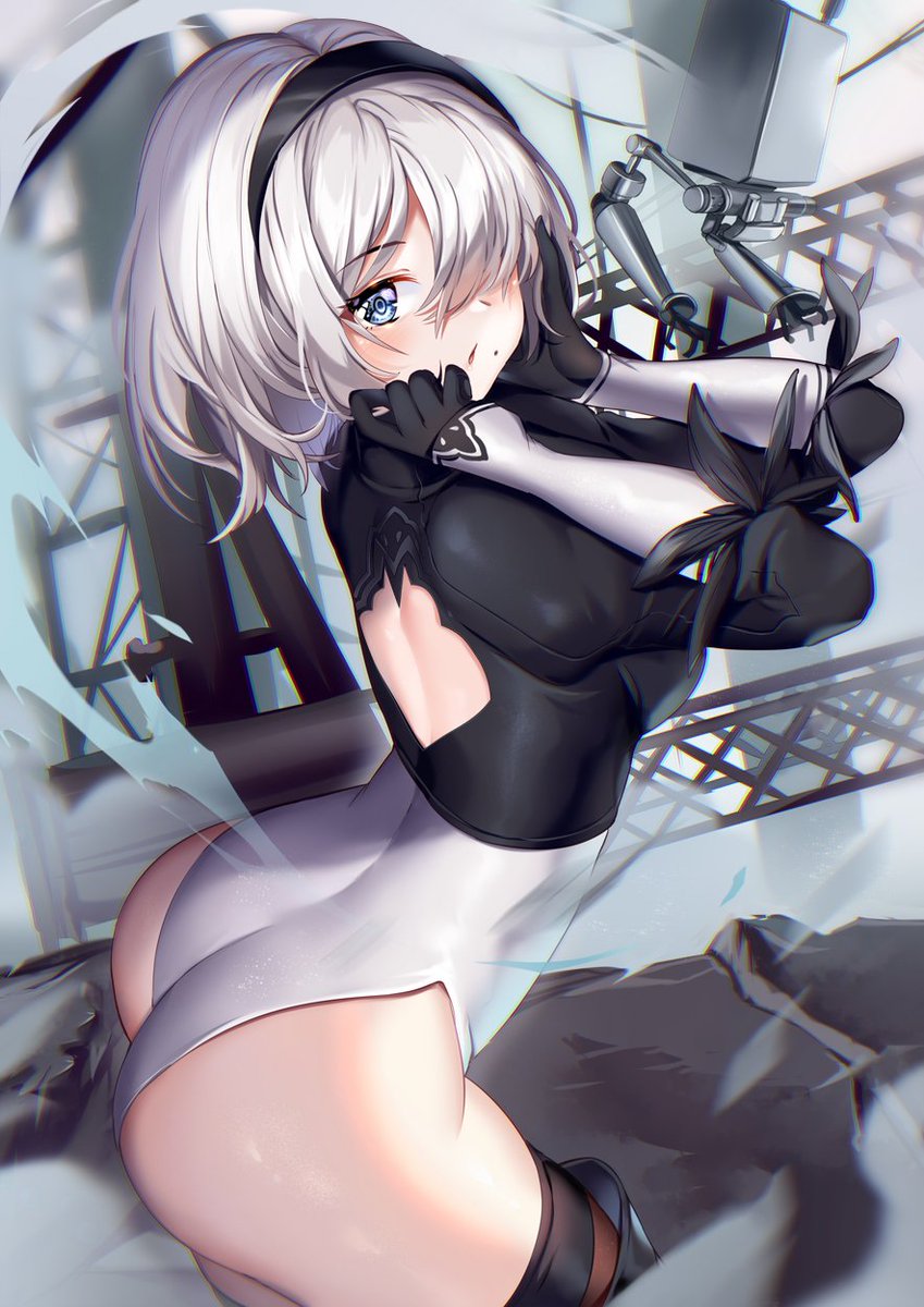 nier #nierautomata #nier2b #2b #manga #deathxiii #fyp #fypシ #4u #anim