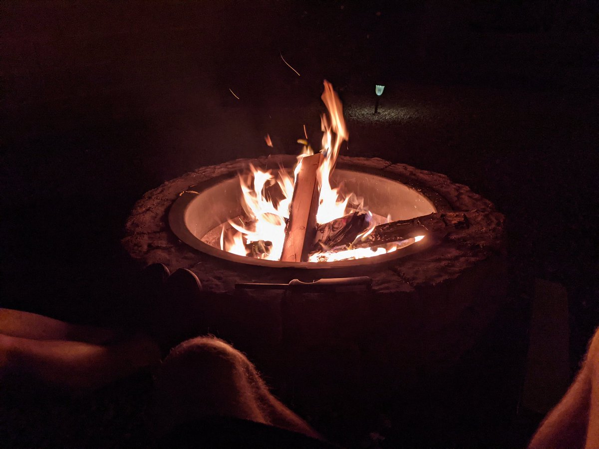 ricrison's tweet photo. First fire pit of the fall season in the Southwest!!! More to come!!! https://t.co/6Ek9MCblUw
