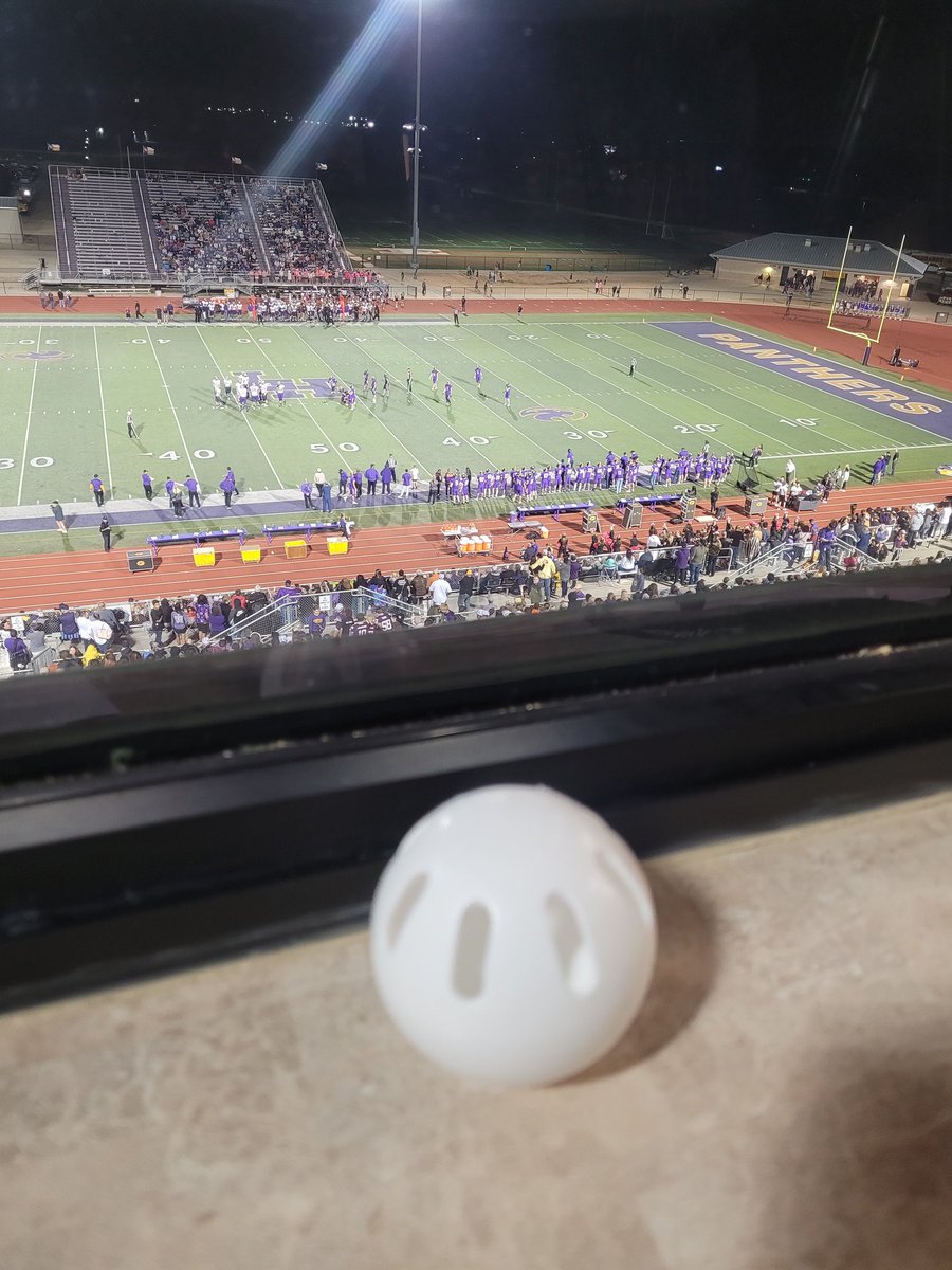 duckpluck's tweet photo. Friday Night Lights with Wiffy before our big trip across country starting tomorrow. @unitedwiffs @LH_Panthers_FB https://t.co/btfz6RmnZ3