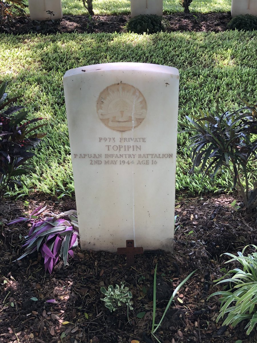 MissShawnEl's tweet photo. 🇦🇺&amp;🇵🇬 share a long military history. Some of the hardest fought battles of WWII were in 🇵🇬. Of those laid to rest in Port Moresby’s Bomana War Cemetery, the youngest were only 16. Grateful for the opportunity to hear some of their stories this morning. https://t.co/bvoPPvksDe