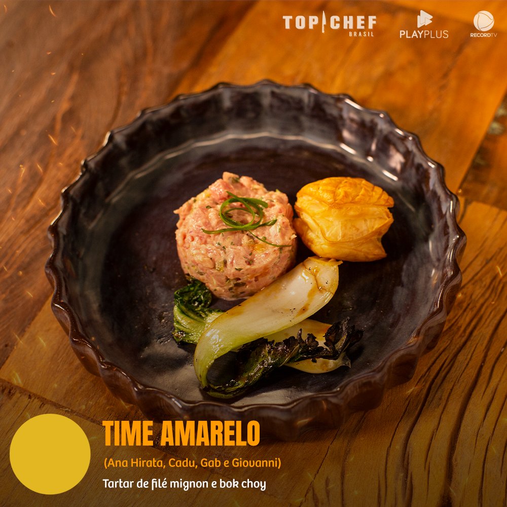 O Time Amarelo foi ousado, e também impressionou os jurados! Resta saber quem ganha o #TesteDeFogo! Mas a Ana H., o Cadu, a Gab e o Giovanni estão na disputa! #VaiTimeAmarelo