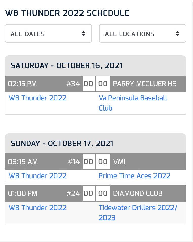 WBThunderBB's tweet photo. Follow us this weekend for player highlights and updates while we compete in @vabaseballtourn’s @VMIbaseco  Showcase &amp; Combine 
@MaryBaldwinU @MarymountBASE @TNCCBaseball @Essex_Baseball_ @HSC_Baseball @HSCcoachbailey @SUHornetsBB @Pfeiffer_BSB  @Hood_Baseball @UCWV_Baseball https://t.co/x35vcsz7s9