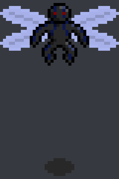 QuizmasterHanzo's tweet photo. Day 15 - Dark fairy, made something smaller to practice some on tiny proportions, but mostly because my head feels like charged to a power line and I'm just a busy body who can't take days off not even when clearly should.
#Pixelart #Spooktober2021 #Dailychallenge https://t.co/9Se5pKfLSI