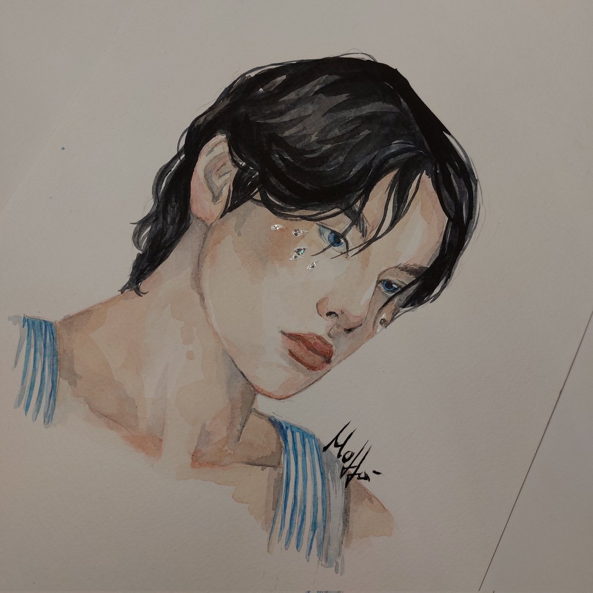 art_molla's tweet photo. #TAEHYUNG #ArtistOnTwitter https://t.co/ZdL0fmAjMQ