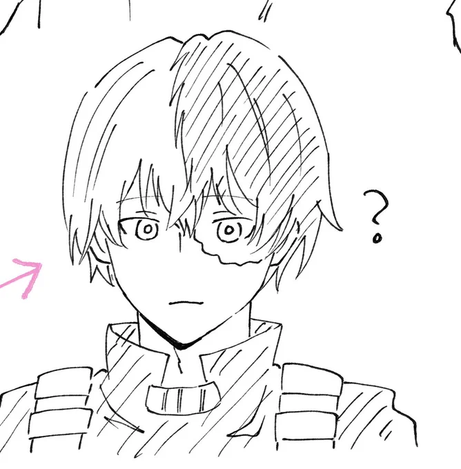 私すぐ眉毛描くの忘れちゃうな😇下描きの時は描いてあったんです😇サインと眉毛忘れないのを目標にしたい(ハードルの低さ) 