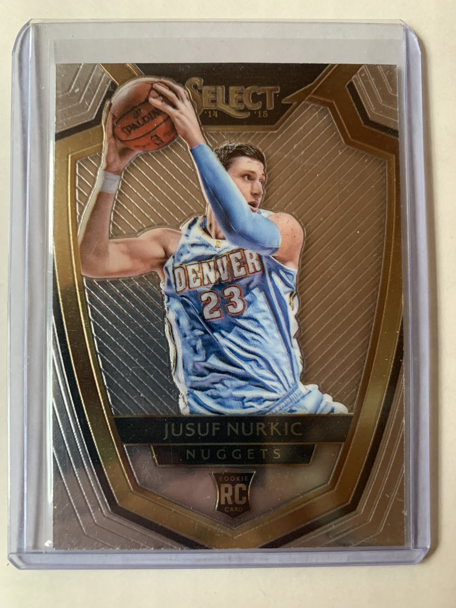 $5
Jusuf Nurkic Select Premier Level Rookie https://t.co/5rpnlePXhs