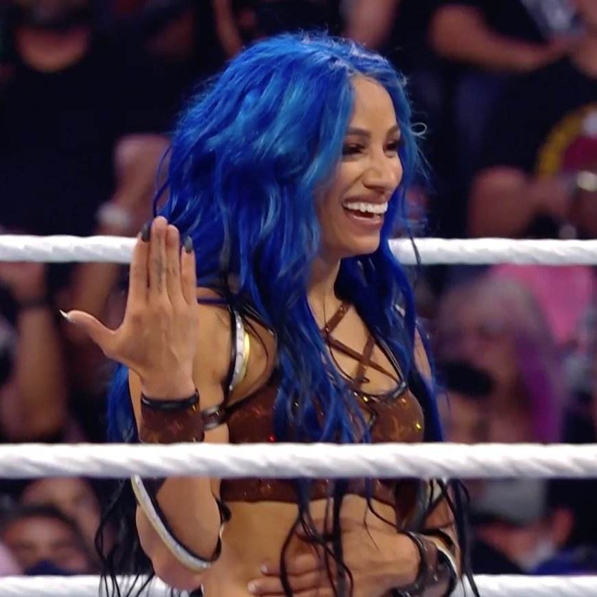 WWE's tweet photo. BANKS WINS!
BANKS WINS!
BANKS WINS!
@SashaBanksWWE just pinned #SmackDown Women's Champion @BeckyLynchWWE on #SupersizedSmackDown!!! https://t.co/fkzJcgyIYs