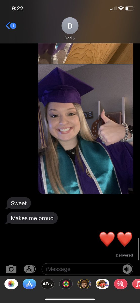 autumnbethh's tweet photo. Got my cap and gown in today and everyone is trying to make me cry tonight 🥺🥺 https://t.co/1gIHUyU4tv