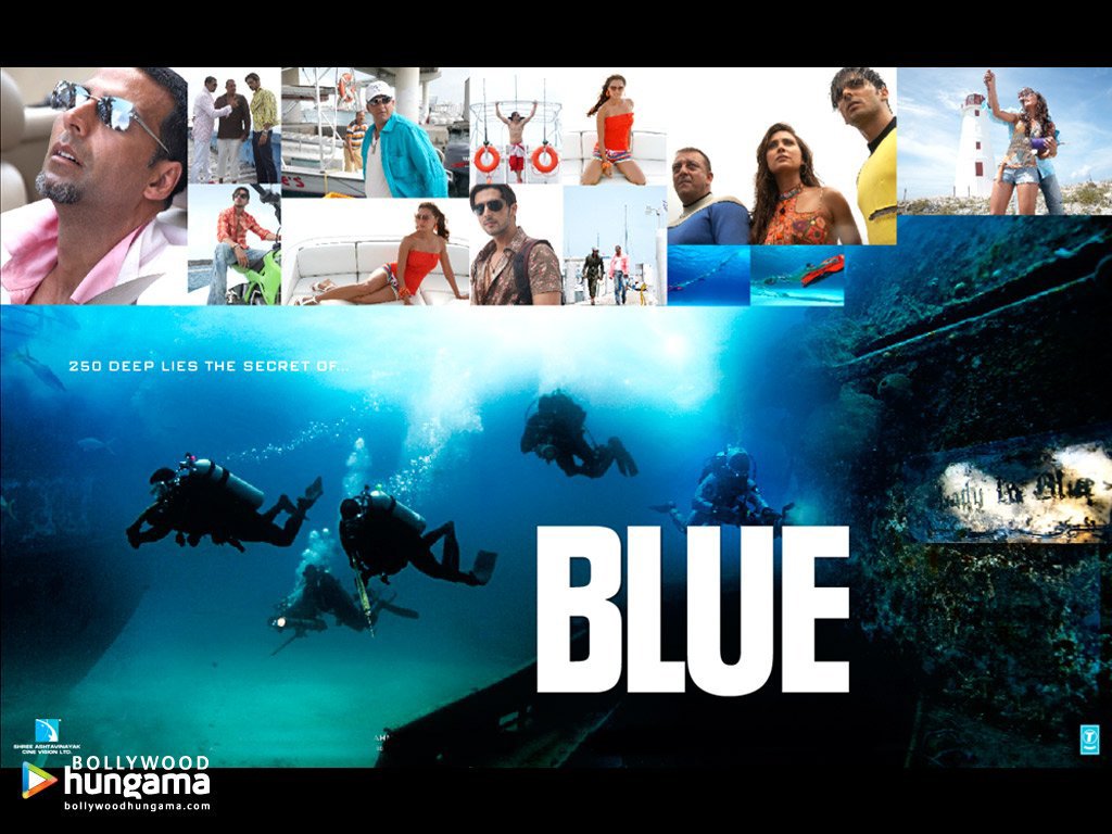 #12YearsOfBlue 

#Blue Movie Posterscards ft 
@akshaykumar @LaraDutta @duttsanjay #ZayedKhan #KatrinaKaif 🔥