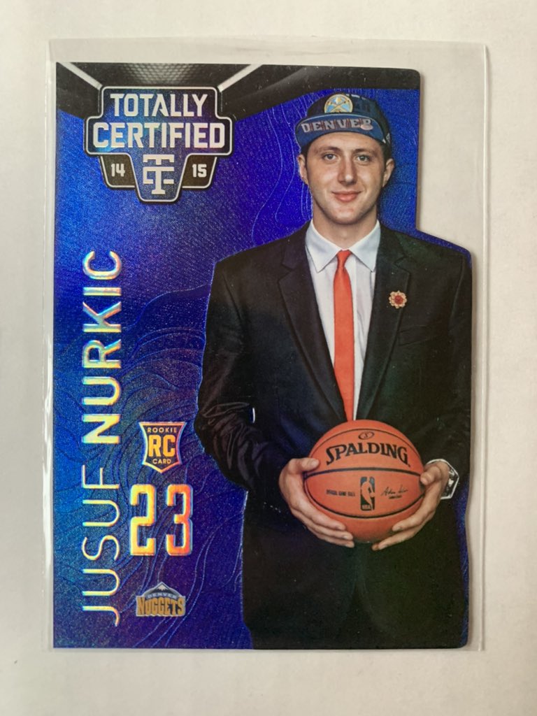 RT @SportCardGuy: $15
Jusuf Nurkic Totally Certified Blue Die Cut /74
@HobbyConnector https://t.co/zJG55FnTZl
