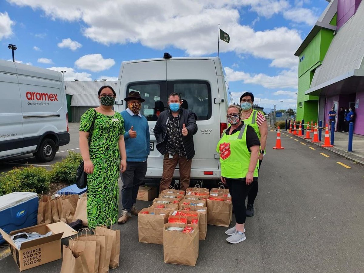 Out and about across the Palmy sites with Cr Renee Dingwall we spotted <a href="/TangiU/">Tangi Utikere</a> , Mayor Grant Smith and other councilors. Great to see the Māori wardens out and about. Got to talk with Te Wakahuia, Papaioea Pasifika Community Trust and the Sallies. #DontBeBotsGetYourShots