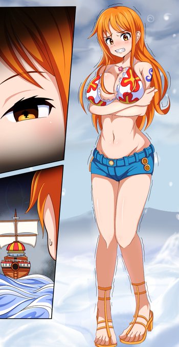 Skebにてリクエストいただいた作品。

雪原地帯に放置されたてしまったナミ!

#Skeb #ONEPIECE  #ワンピース #ナミ #イラスト好きさんと繋がりたい 