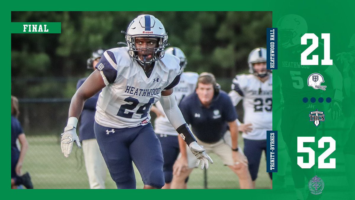 AthleticsHHES's tweet photo. #HighlanderFB falls on the road to Trinity Collegiate.
Back at it next Friday for Senior Night against Wilson Hall. https://t.co/nh5t6mlgsB