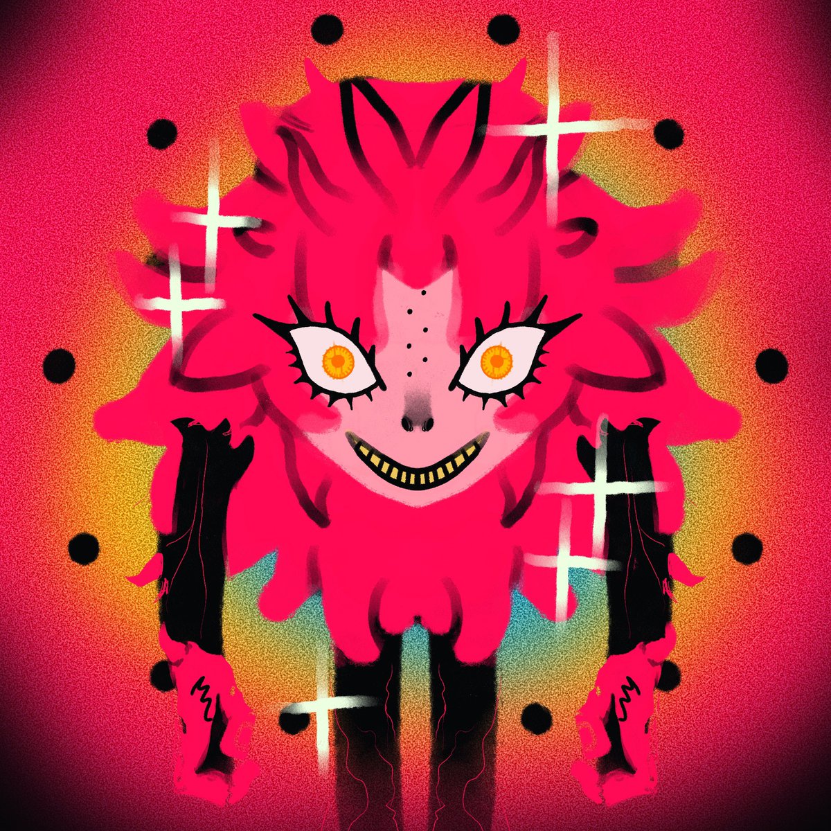 woelock's tweet photo. devilman crybaby art for u today my loves https://t.co/ePqR1yunjW