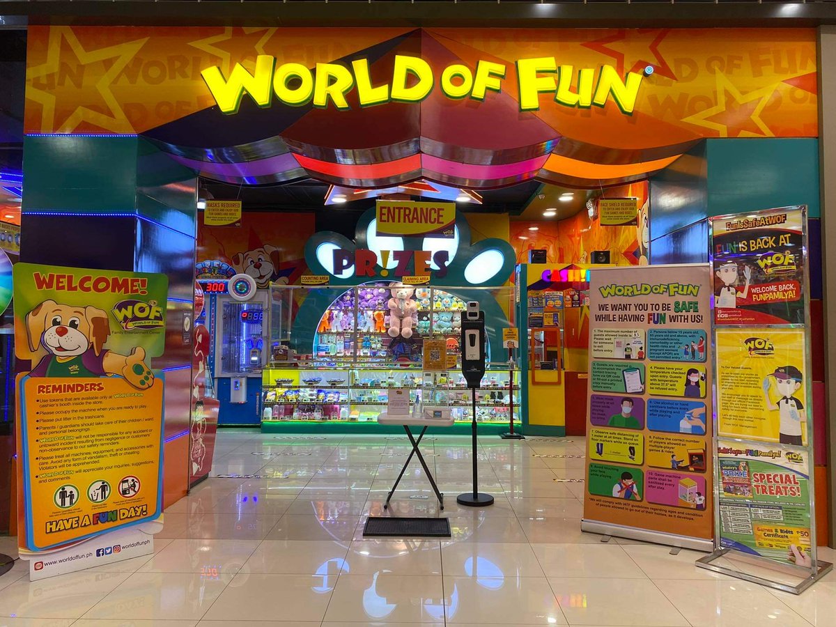 worldoffunph's tweet photo. FUNPAMILYA, TODAY IS THE BIG DAY!
WE'RE NOW OPEN IN THE FOLLOWING LOCATIONS:

✅SM CITY NORTH EDSA
✅SM CITY VALENZUELA
✅SM CENTER SANGANDAAN
✅SM CITY FAIRVIEW
✅SM CITY SAN LAZARO
✅SM CITY MANILA
✅SM CITY STA. MESA
✅SM MEGAMALL

#FunIsSafeAtWOF #WOF
#WorldOfFun #SulitSaya https://t.co/90S5aNuFkP