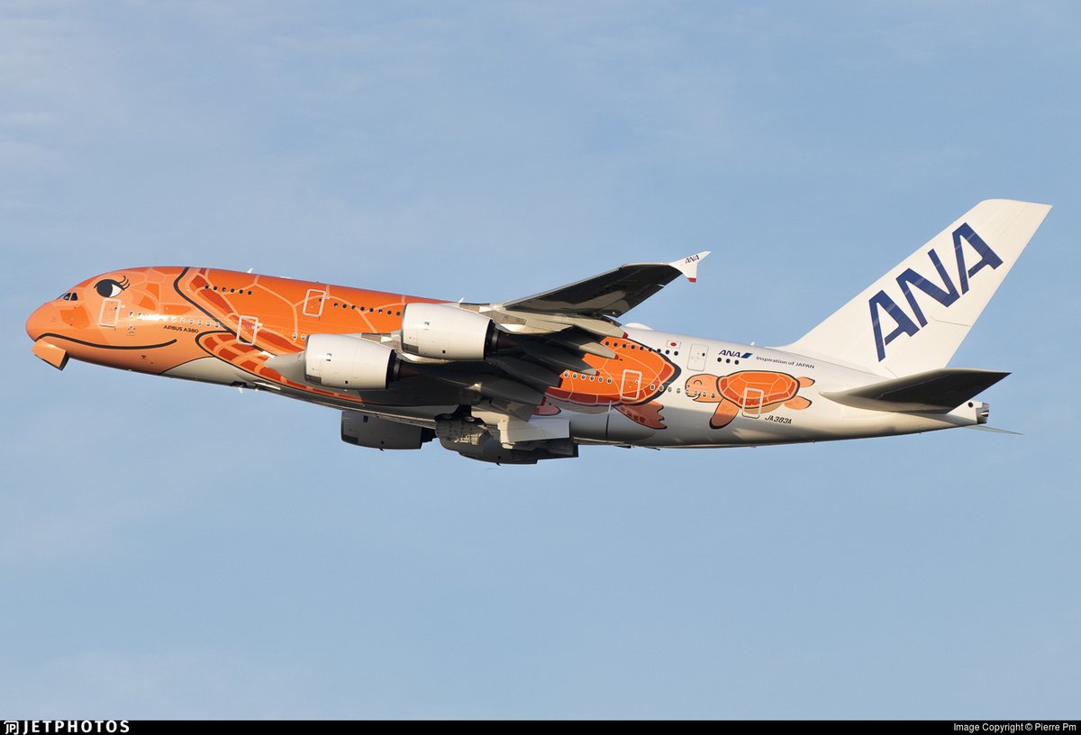Orange ANA A380