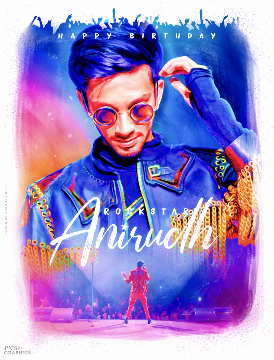 Pics2Graphics's tweet photo. Here, Our Design For @anirudhofficial Birthday 

#HBDRockstarAnirudh #Anirudh #HBDAnirudh
@Vbzu @Anirudh_FP https://t.co/GjwJQkMa5z